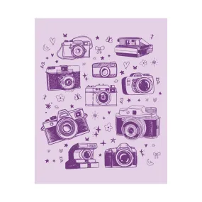 Boho Tattoo Camera Poster Print