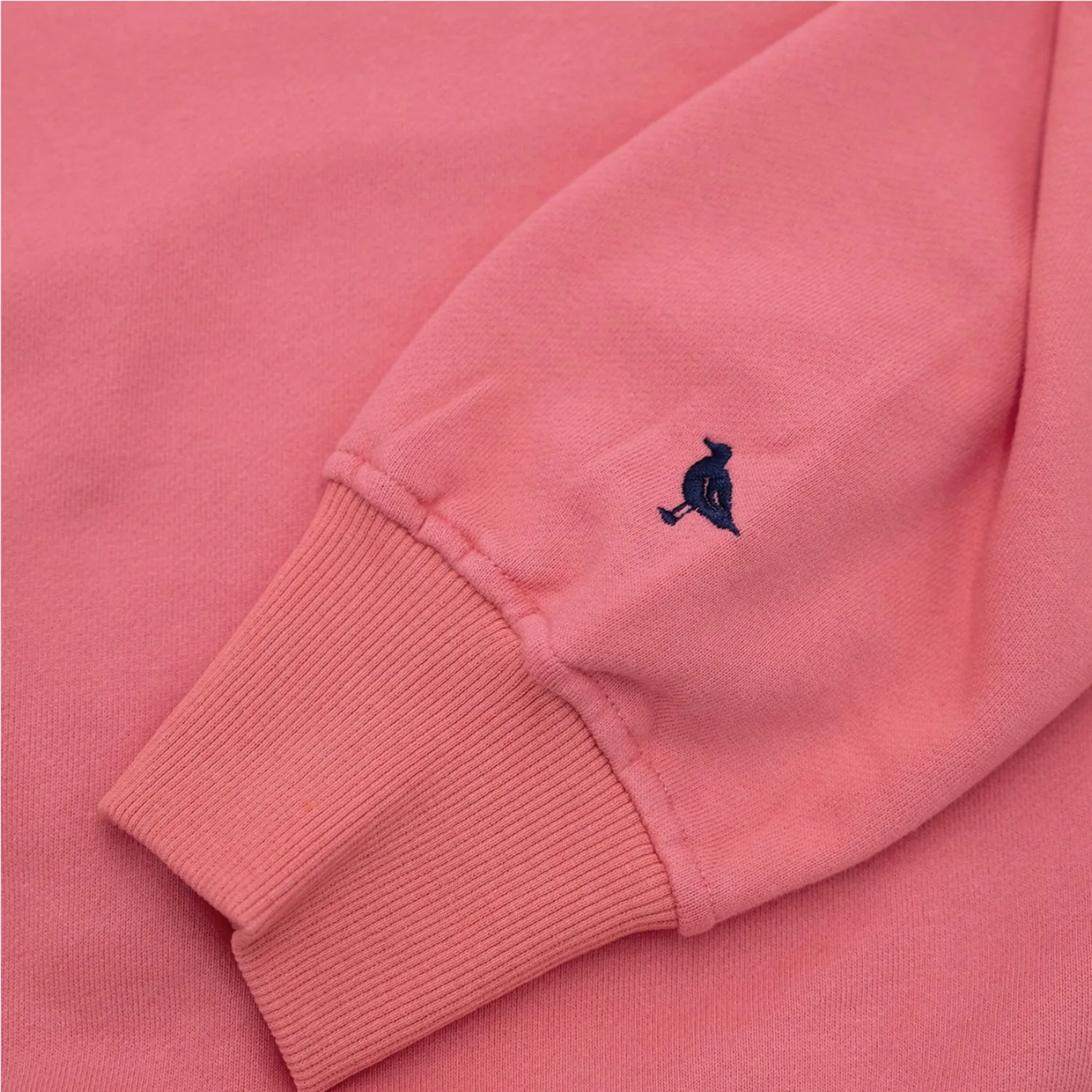 Coastie Crewneck in Coral Red