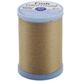 Coats Cotton Covered Quilting & Piecing Thread 250yds Camel