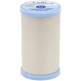 Coats Cotton Covered Quilting & Piecing Thread 500yd Pearl