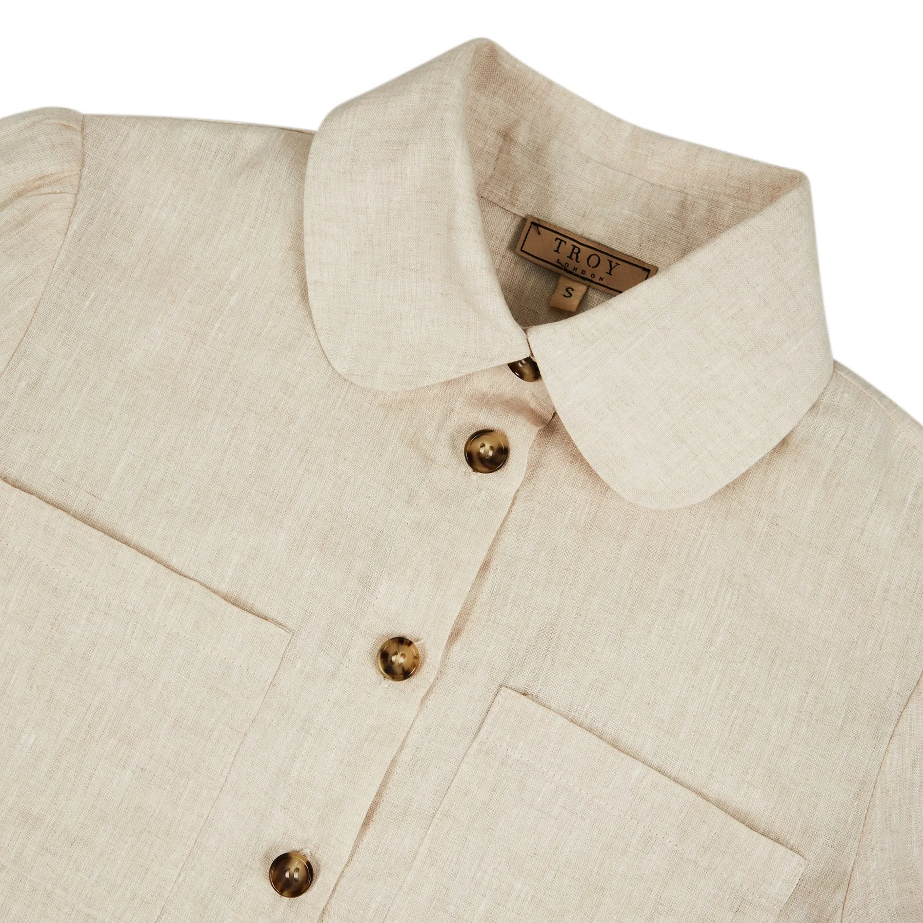 Fine Linen Shirt in Cream