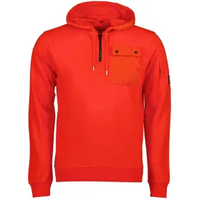 Junior Mixed Quarter Zip Lens Hoodie