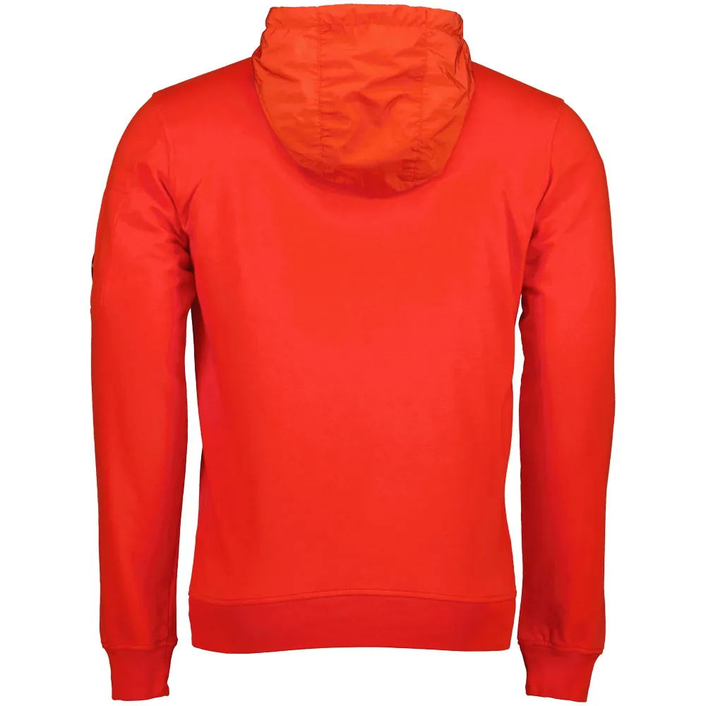 Junior Mixed Quarter Zip Lens Hoodie
