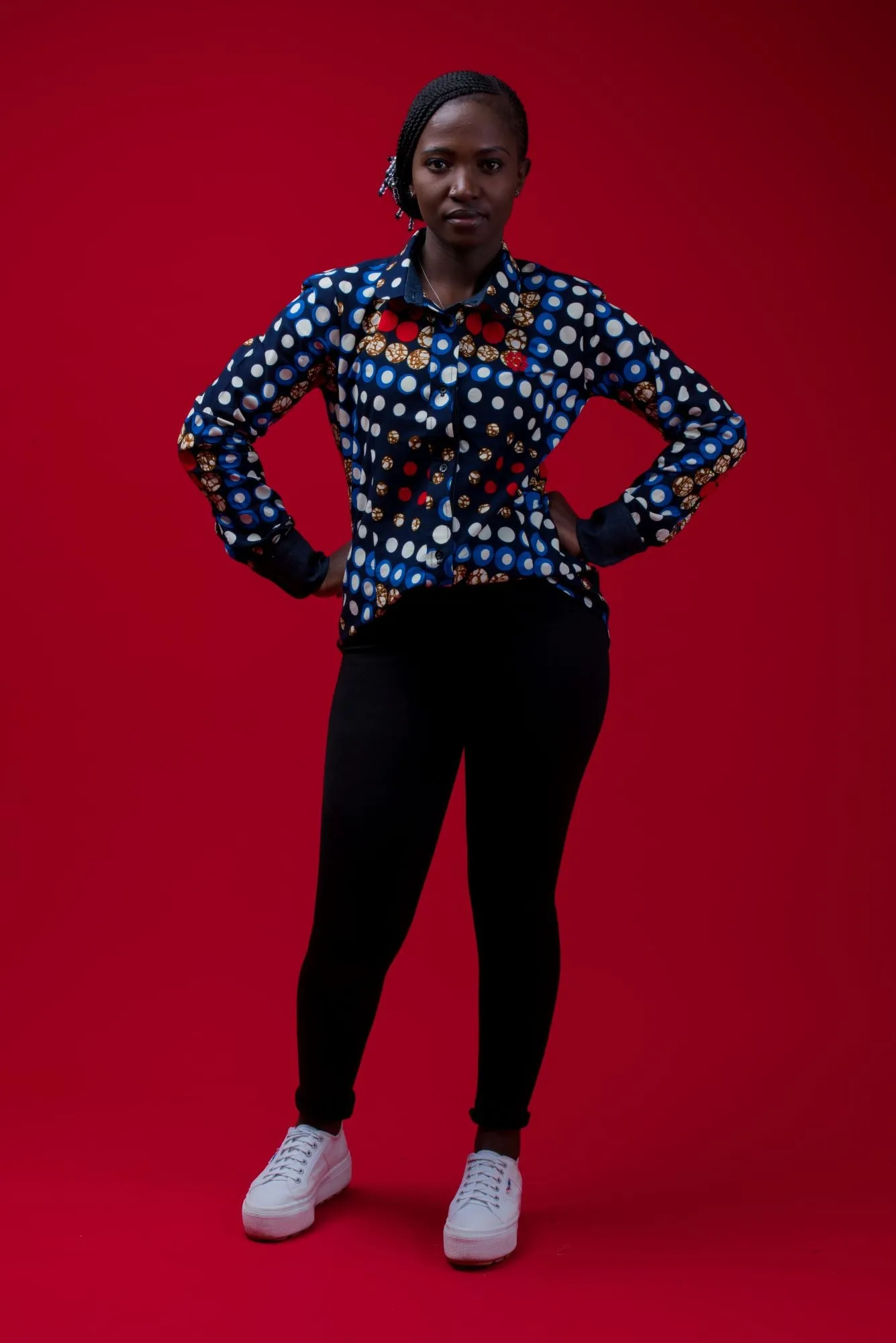 Ladies - Domino Denim Shirt.2