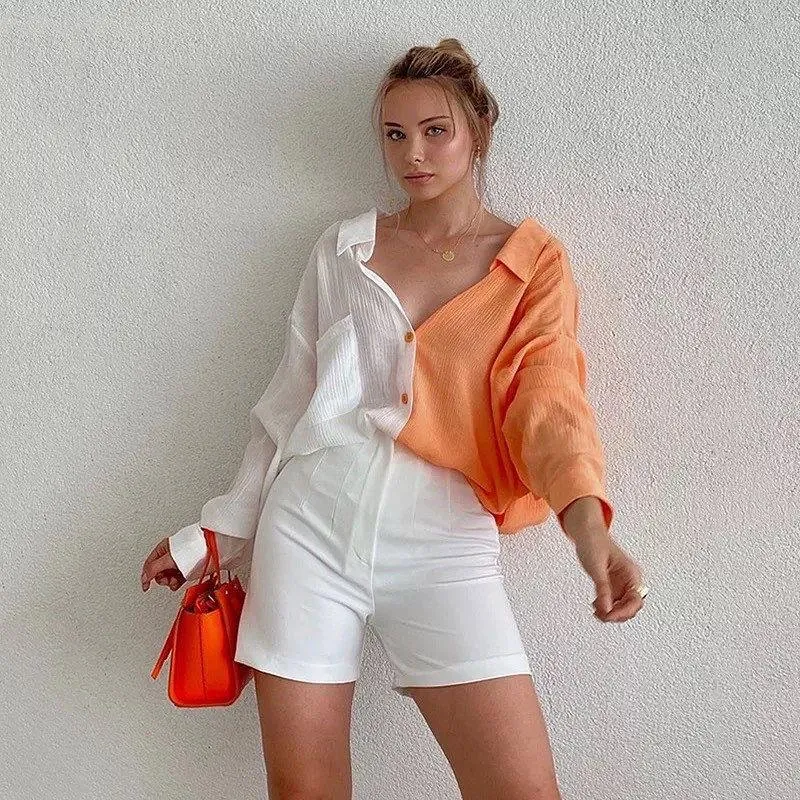 Manny Dual Tone Shirt