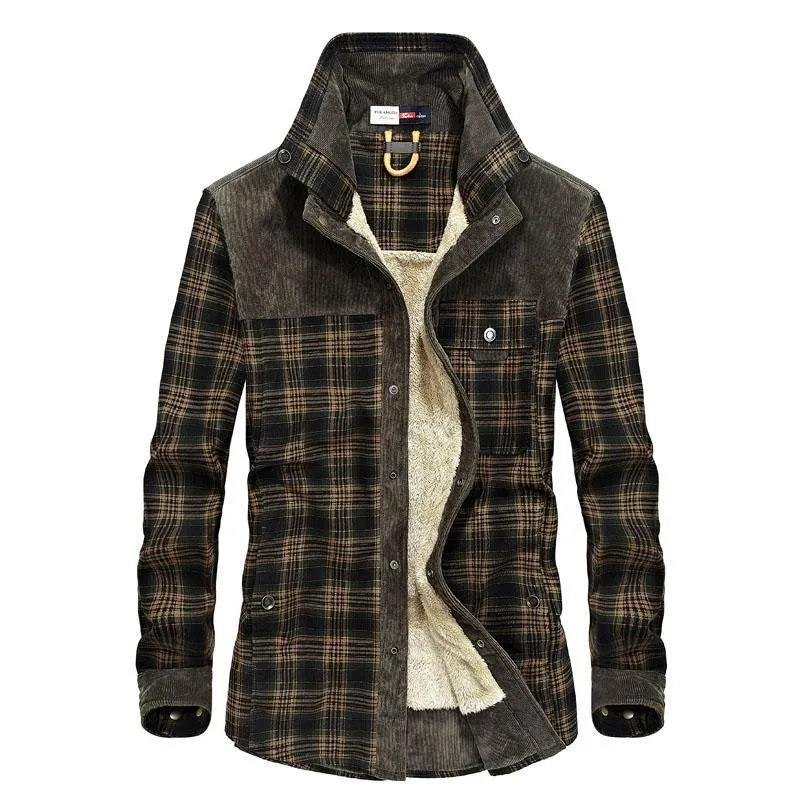 Military Fleece Winter Shirts
