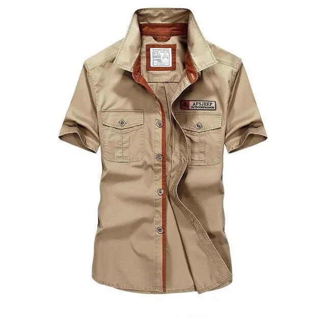 Military Short Sleeves Shirts