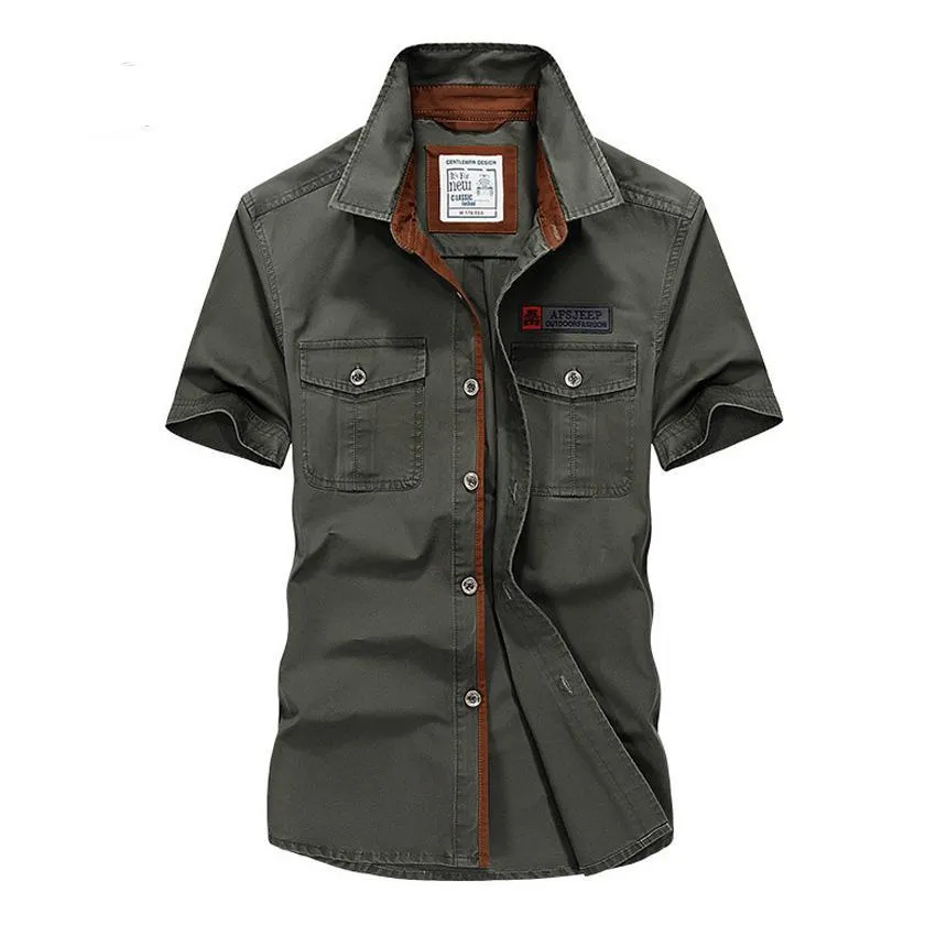 Military Short Sleeves Shirts