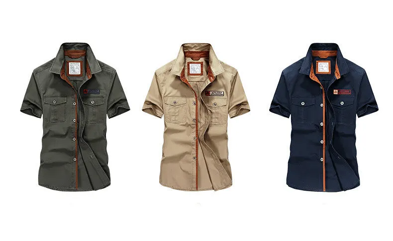 Military Short Sleeves Shirts