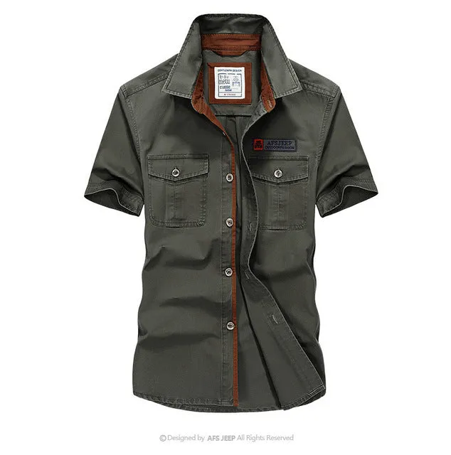 Military Short Sleeves Shirts