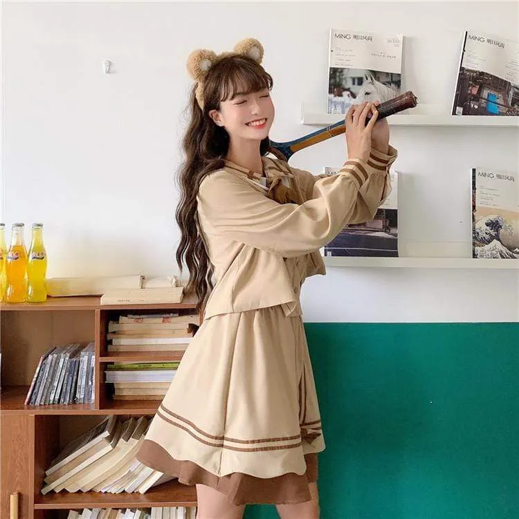 Peter Pan Collar Single-breasted Shirt