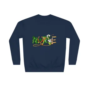 St Patricks Day Nurse Unisex Crew Sweatshirt