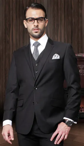 Statement  TZ-100-BK Mens Suit