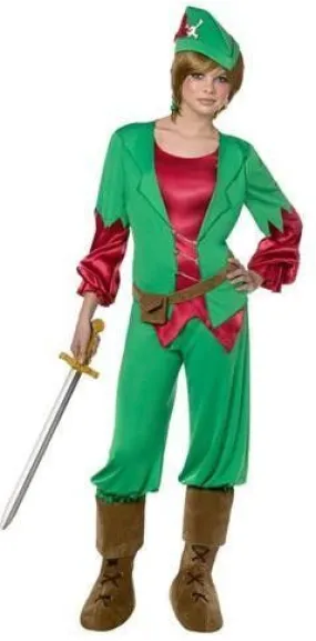 Teen Peter Pan "Rebel Toons" Costume