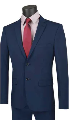 Vinci  USDX-1-NVY Mens Suit