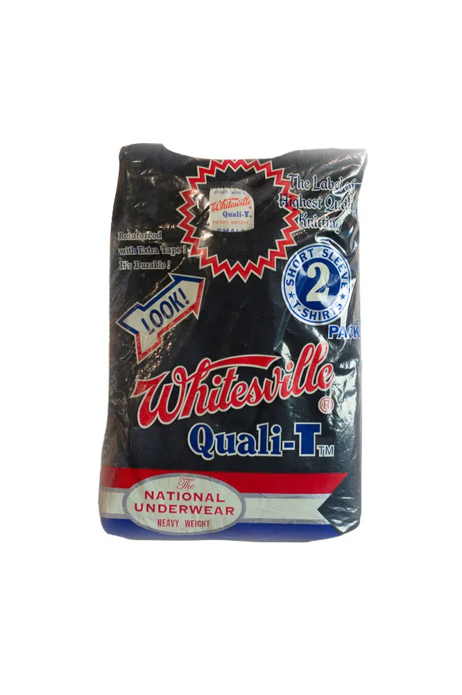 Whitesville Two-Pack T-shirts Black